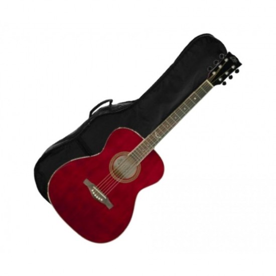 Акустична китара червена NXT 018 WR SET + калъф